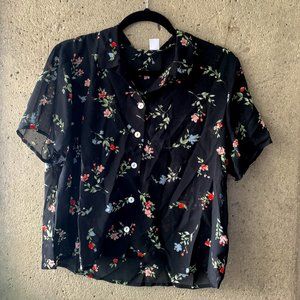 NWT H&M Sheer Blouse